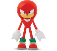 Bend-Ems Sonic The Hedgehog Knuckles Figure - Poseable & Bendable Action Figure for Kids & Collectors