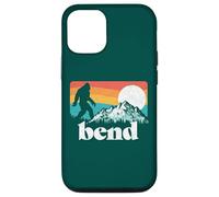 Bend Oregon Retro Bigfoot Mountains Vintage Graphic Case for iPhone 12/12 Pro