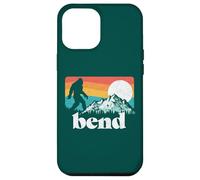 Bend Oregon Retro Bigfoot Mountains Vintage Graphic Case for iPhone 12 Pro Max