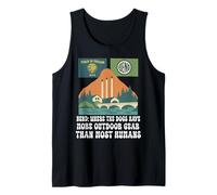 Bend Oregon Retro-Vintage Dog Lover men and women Tank Top