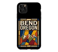 Bend Oregon USA Flag Cascade Mountains Travel Art Case for iPhone 11 Pro Max