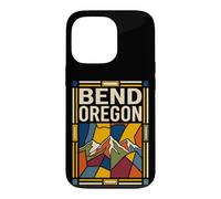Bend Oregon USA Flag Cascade Mountains Travel Art Case for iPhone 13 Pro