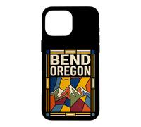 Bend Oregon USA Flag Cascade Mountains Travel Art Case for iPhone 16 Pro Max