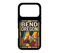 Bend Oregon USA Flag Cascade Mountains Travel Art Case for iPhone 17 Pro