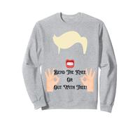 Bend The Knee Or Out With Thee TRUMP POTUS USA Sweatshirt