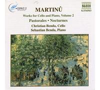 Benda, Sebastian - Martinu: Works for Cello/Piano V2