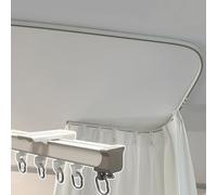 Bendable ain Track System - Heavy-Du U S ain Rail for RV & Home 18ft Ceiling Wall Mount Curved Rod - t for Sliding ains & Drapes