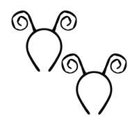 Bendable Antenna Headband, Butterfly Headband Festival Accessories (2PCS)