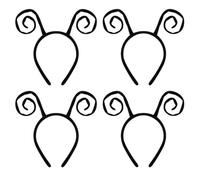 Bendable Antenna Headband, Butterfly Headband Festival Accessories (4PCS)