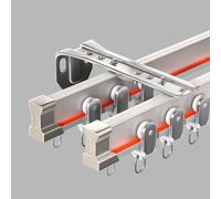 Bendable Ceiling Track for Bunk Beds & Bay WindowsFlexible Room Divider Straight Design for Versatile Home Decor & Easy Installation Perfect for Small Spaces