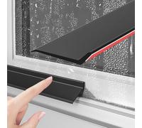 Bendable Door Rain Drip Guard, Self-adhesive Rubber Over Door and Window Drip Cap Rain Deflector, Rain Drip Edge Flashing, Water Deflector, Rain Diverter - 1.7/2.1 Inches Wide(1.5m(4.9ft),4.5cm)