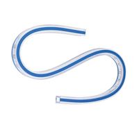 Bendable Drawing Ruler Double Side Scale Professional Architectural Drafting Tool for Drawing Drafting Sewing Flexible Measuring