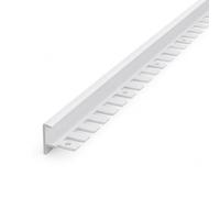 Bendable Floor Divider Strip,Metal Wood to Tiles Edge Trim Strip | Aluminum Anodized F-Shaped Edging Profile,Seamless Floor-Wall Transition Strip,Easy To Install,For Laminate Flooring