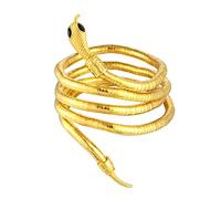 Bendable Gold Snake Necklace & Bracelet - Adjustable Flexible Serpent Choker, Unique Halloween Jewelry Gift for Women, Versatile Spooky Season Accessory