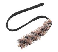 Bendable Hair Bun Maker 4# Multicolour for Quick Daily Styling | Fabric, Plastic and Rhinestone Details, Natural Volume, Beginner-friendly Design, Occasion Use