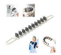 Bendable Multifunctional Cleaning Brush: 1 - Piece Hard Bristle Crevice Cleaner for Dead Corners - Compact Household Tool for Narrow Spaces & Detailed Cleaning