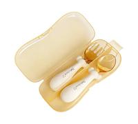 Bendable Silicone Serving Spoons, Flexible Kitchen Utensils, Training Feeder Spoons with Soft Tips, Authentic Family Dining Device, Indoor Kitchen Accessories, Home Use for Parents, Jun