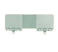 Bendable Silicone Sink Screen to Prevent Water Splatter on Countertops Next to Kitchen Sinks and Islands (Light Blue)