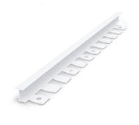 Bendable Tiles Transition Rail,Anodized Aluminum Bendable Transition Rail | Aluminum C-Shaped Edging Profile,Seamless Floor-Wall Transition Strip,Flexible Aluminum Trim,Easy To Install,For Stair Edges