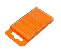 Bendable Tool Organizers with Flexible Body Adapting to Various Spaces Secure Lid for Protections Against Damage Tool Bit Holders