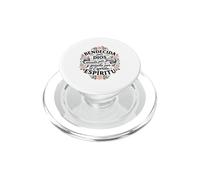Bendecida Por Dios Amada Por Jesus Guiada Por El Espiritu PopSockets PopGrip for MagSafe