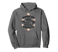 Bendecida Por Dios Amada Por Jesus Guiada Por El Espiritu Pullover Hoodie