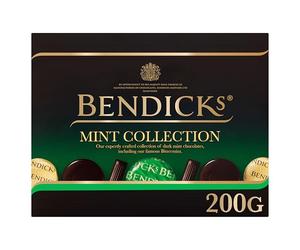 Bendicks Dark Chocolate Mint Collection, 200 g (Pack of 1) | Bittermints, Chocolate Mint Crisps & Fondants, Assorted Minty Treats