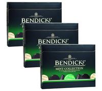 Bendicks Dark Chocolate Mint Collection - Bittermints, Chocolate Mint Crisps & Fondants, Assorted Minty Treats, 200 g (Pack of 3)