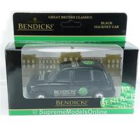 BENDICKS LONDON TAXI MODEL CAR SPECIAL ISSUE 1/36 SCALE BLACK EXAMPLE T3412Z{:}