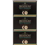 Bendicks Mint Fondants Box Dark Chocolates with Soft Peppermint Fondant Centre - Vegan Friendly Chocolate Gift - Perfect for Christmas, Birthdays, After Dinner or Gifting Occasions (Pack 3 180g)