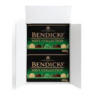 Bendicks Mint Fondants Box Dark Chocolates with Soft Peppermint Fondant Centre - Vegan Friendly Chocolate Gift - Perfect for Christmas, Birthdays, After Dinner or Gifting Occasions (Pack 2 400g)