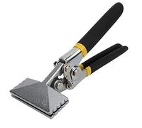 Bending Pliers, Sheet Metal Bender Tool, 45# Steel, Manual Hand Seamer with Cutting Edge, 80mm Width, Straight and Curved Types, for Flattening and Straightening