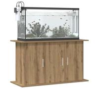 Bendmaxx Artisan Oak Aquarium Stand Wood Material 101 x 41 x 58 cm with Storage Space, Doors and Compartments, Sturdy Base Cabinet for Living Room, Hallway or Office