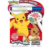 Bendon Imagine Ink Pokemon Magic Ink Pictures and Game Book with Clean Marker