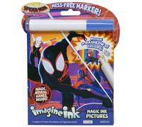 Bendon Spider-Man Across The Spider-Verse Imagine Ink Magic Ink Pictures Activity Book