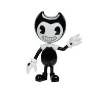 Bendy and the Ink Machine Bendy 5 in / 12.7cm Action Figure with Accessories, Officially Licensed by Jakks Pacific, Includes Rocking Horse and Interactive Projector Accessory, Articulated