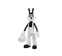 Bendy and the Ink Machine Boris 5 in / 12.7cm Action Figure with Accessories, Officially Licensed by Jakks Pacific, Includes Picnic Basket and Interactive Projector Accessory, Articulated