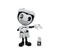 Bendy and the Ink Machine Hula Bendy 12.7cm Figure | Officially Licensed by Jakks Pacific, Includes Bacon Soup and Interactive Projector Accessory, Highly Articulated Figurine