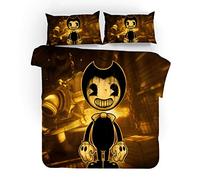 Bendy Bedding Set Duvet Cover, Bedding Set Amateur Microfiber Duvet & Pillowcases Printed (Style 02,200x200cm(Double))
