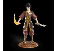 BendyFigs The Noble Collection Avatar Zuko - Noble Toys 19cm Bendable Posable Collectible Doll Figure With Stand and Mini Accessory