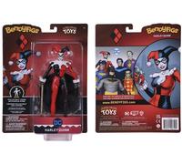 BendyFigs The Noble Collection DC Comics Harley Quinn - Jester Action Figure