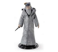 BendyFigs The Noble Collection Harry Potter Albus Dumbledore - 7.5in (19cm) Noble Toys HP Bendable Figure Posable Collectible Doll Figures With Stand Multicolor, NN7368