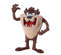 BendyFigs The Noble Collection Looney Tunes Mini Taz Tasmanian Devil - 3.5in (9cm) Noble Toys Miniature Bendable Figure Posable Doll Figures