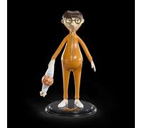 BendyFigs The Noble Collection Minions Victor - Noble Toys 16.5cm Bendable Posable Collectible Doll Figure With Stand and Mini Accessory