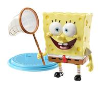 BendyFigs The Noble Collection Spongebob Squarepants Spongebob - Noble Toys 16cm Bendable Posable Collectible Doll Figure With Stand and Mini Accessory