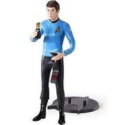 BendyFigs The Noble Collection Star Trek Dr. McCoy - 7.5in (19cm) Noble Toys Bendable Figure Posable Collectible Doll Figures With Stand