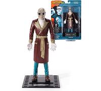 BendyFigs The Noble Collection Universal Monsters Invisible Man - 7.5in (19cm) Noble Toys Bendable Figure Posable Collectible Doll Figures With Stand