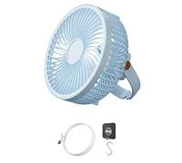 BENDZABL Camping Fan USB Powered Powerful Portable Fan with Hook Brushless Motor for Home Student Tent Portable Camping for Kids Tents