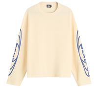 Bene Culture Men's Worldwide Thermal Long Sleeve T-Shirt Cream