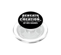 Beneath the Stars of His Creation Motivational Faith Quote PopSockets PopGrip for MagSafe